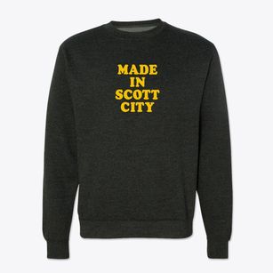 Scott City Kansas Classic 70s Crewneck Sweatshirt
