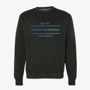 Rancho Cucamonga California Horizon Crewneck Sweatshirt