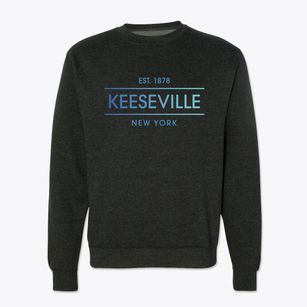 Keeseville New York Horizon Crewneck Sweatshirt