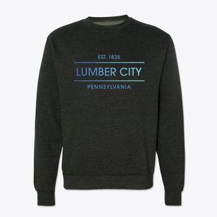 Lumber City Pennsylvania Horizon Crewneck Sweatshirt