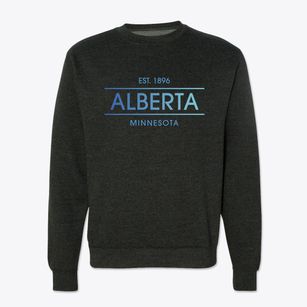 Alberta Minnesota Horizon Crewneck Sweatshirt