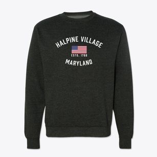 Halpine Village Maryland Patriot Crewneck Sweatshirt