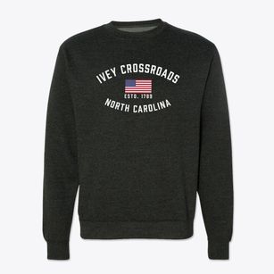 Ivey Crossroads North Carolina Patriot Crewneck Sweatshirt
