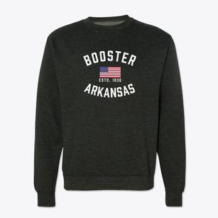 Booster Arkansas Patriot Crewneck Sweatshirt
