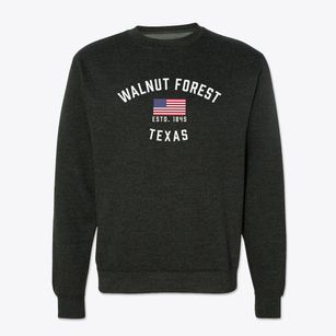 Walnut Forest Texas Patriot Crewneck Sweatshirt