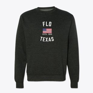 Flo Texas Patriot Crewneck Sweatshirt