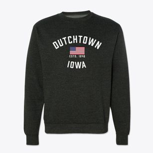 Dutchtown Iowa Patriot Crewneck Sweatshirt