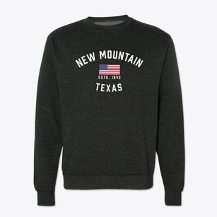 New Mountain Texas Patriot Crewneck Sweatshirt