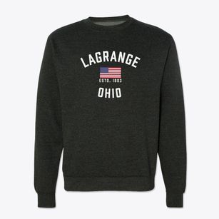 Lagrange Ohio Patriot Crewneck Sweatshirt