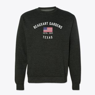 Beauxart Gardens Texas Patriot Crewneck Sweatshirt