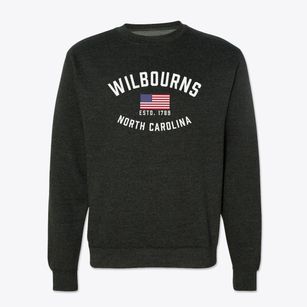 Wilbourns North Carolina Patriot Crewneck Sweatshirt