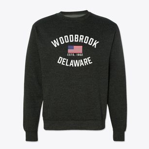 Woodbrook Delaware Patriot Crewneck Sweatshirt