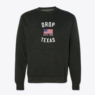 Drop Texas Patriot Crewneck Sweatshirt