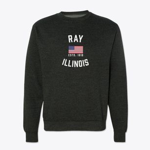 Ray Illinois Patriot Crewneck Sweatshirt