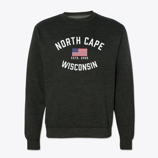 North Cape Wisconsin Patriot Crewneck Sweatshirt