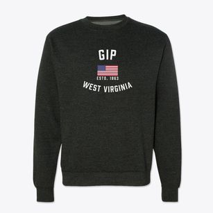 Gip West Virginia Patriot Crewneck Sweatshirt