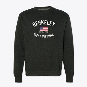 Berkeley West Virginia Patriot Crewneck Sweatshirt