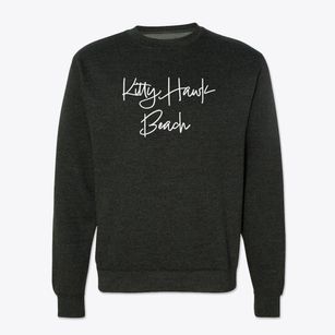 Kitty Hawk Beach North Carolina Freestyle Crewneck Sweatshirt