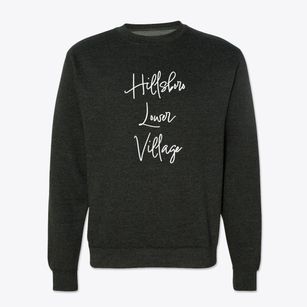 Hillsboro Lower Village New Hampshire Freestyle Crewneck Sweatshirt