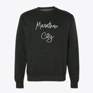 Marathon City Wisconsin Freestyle Crewneck Sweatshirt