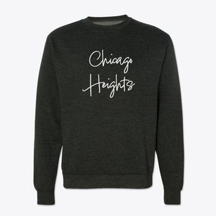 Chicago Heights Illinois Freestyle Crewneck Sweatshirt