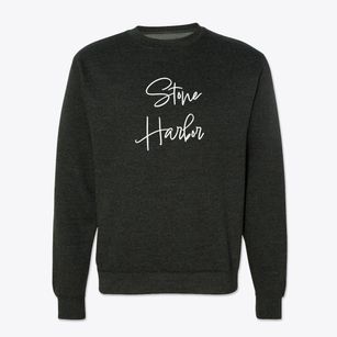 Stone Harbor New Jersey Freestyle Crewneck Sweatshirt