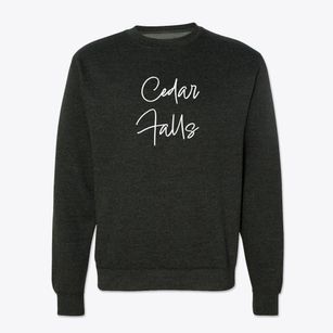 Cedar Falls North Carolina Freestyle Crewneck Sweatshirt