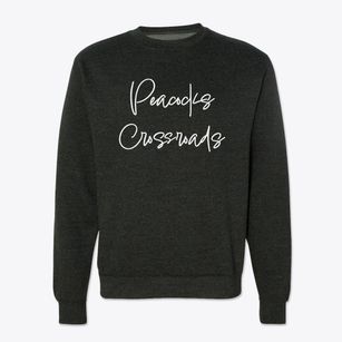 Peacocks Crossroads North Carolina Freestyle Crewneck Sweatshirt