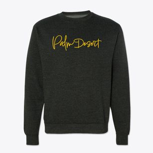 Palm Desert California Freestyle Crewneck Sweatshirt
