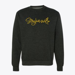 Strykersville New York Freestyle Crewneck Sweatshirt