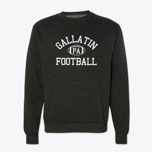 Gallatin Pennsylvania Football Crewneck Sweatshirt