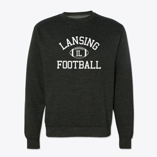 Lansing Illinois Football Crewneck Sweatshirt