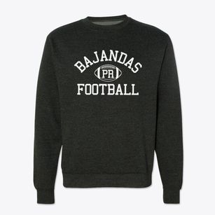 Bajandas Puerto Rico Football Crewneck Sweatshirt