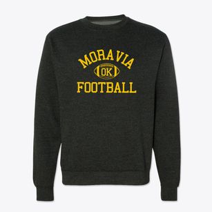 Moravia Oklahoma Football Crewneck Sweatshirt