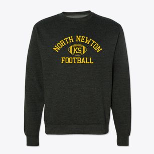North Newton Kansas Football Crewneck Sweatshirt