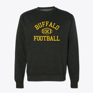 Buffalo Oklahoma Football Crewneck Sweatshirt