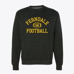 Ferndale Michigan Football Crewneck Sweatshirt