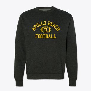 Apollo Beach Florida Football Crewneck Sweatshirt