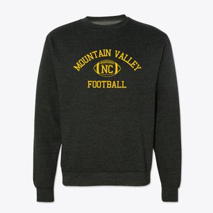 Mountain Valley North Carolina Football Crewneck Sweatshirt