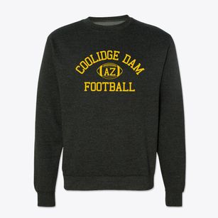 Coolidge Dam Arizona Football Crewneck Sweatshirt