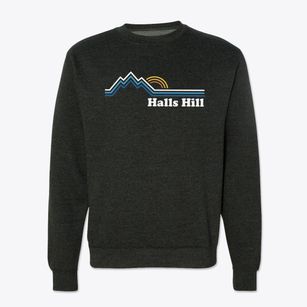 Halls Hill Tennessee Mountain View Crewneck Sweatshirt