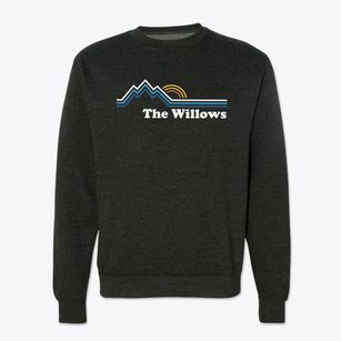 The Willows New Hampshire Mountain View Crewneck Sweatshirt