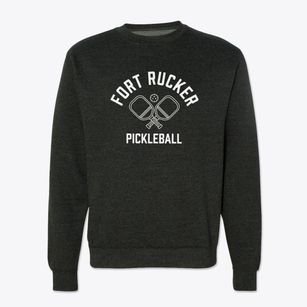 Fort Rucker Alabama Pickleball Crewneck Sweatshirt