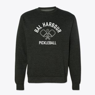 Bal Harbour Florida Pickleball Crewneck Sweatshirt