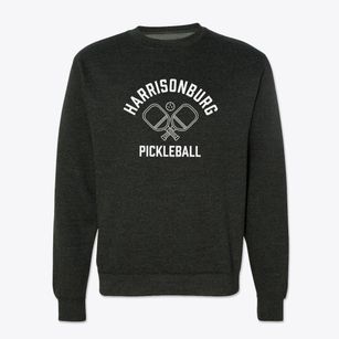 Harrisonburg Louisiana Pickleball Crewneck Sweatshirt