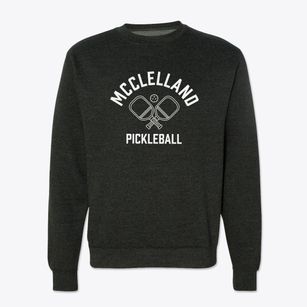 Mcclelland Iowa Pickleball Crewneck Sweatshirt