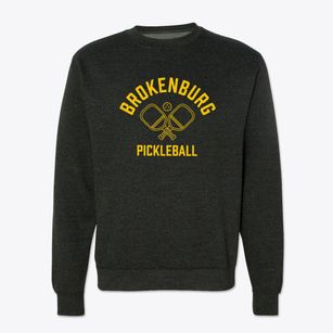 Brokenburg Virginia Pickleball Crewneck Sweatshirt