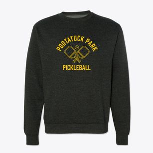 Pootatuck Park Connecticut Pickleball Crewneck Sweatshirt