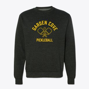 Garden Cove Florida Pickleball Crewneck Sweatshirt