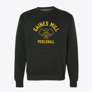 Gaines Mill Virginia Pickleball Crewneck Sweatshirt